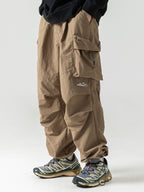Ranger Men's Water-Resistant Cargo Trousers | Relaxed Fit Outdoor Hiking Cargo Pants for Men