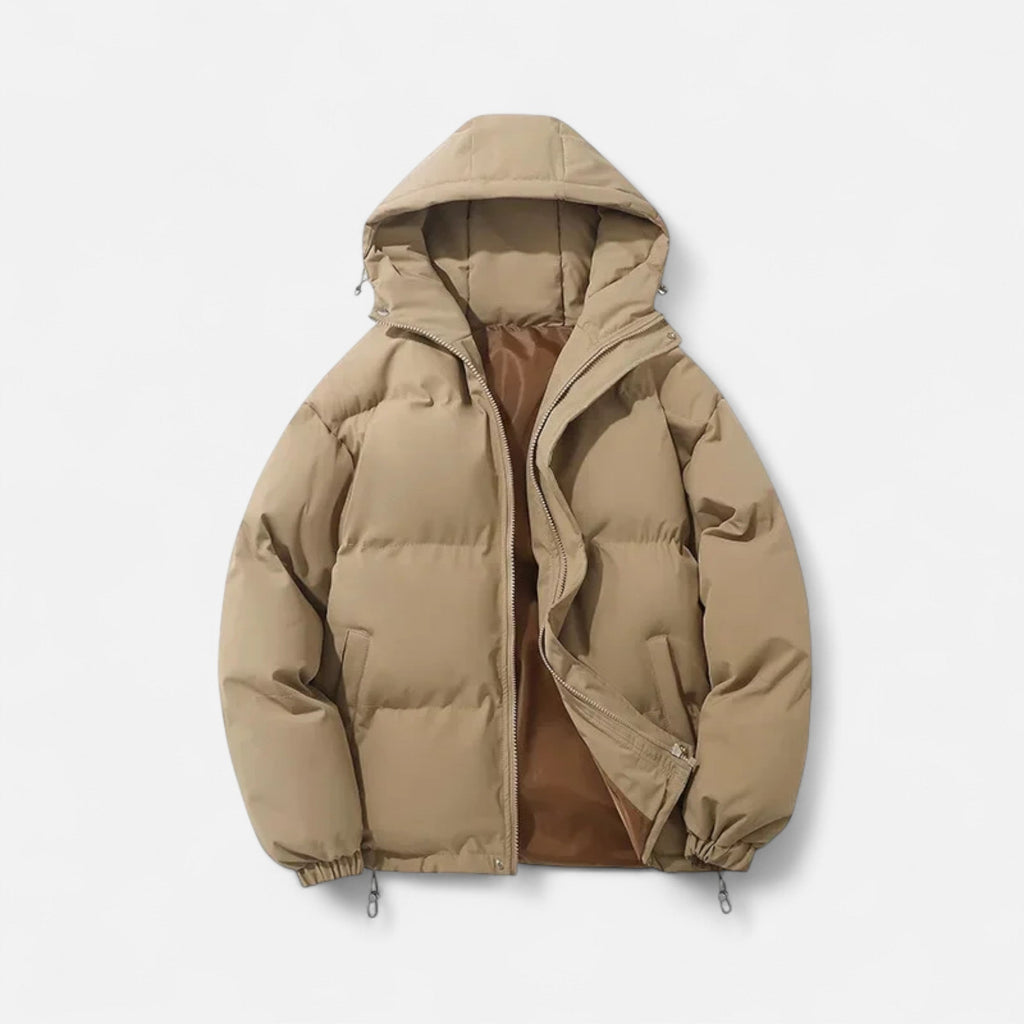 Unisex Hooded Cotton Puffer Jacket