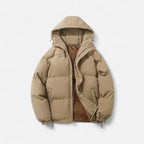 Unisex Hooded Cotton Puffer Jacket