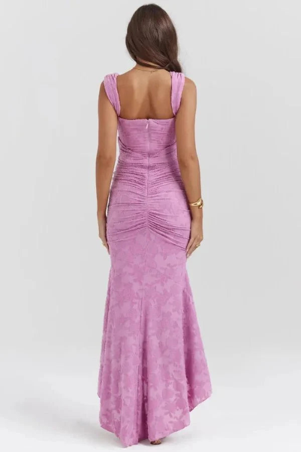 Arabella Women's Lace Corset Mermaid Maxi Dress | Going Out Occasion Dress | Evening & Smart Casual