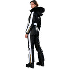 Dolly Women's One-Piece Ski Suit | Waterproof Insulated Snow Suit for Women | Retro Ski Jumpsuit for the Slopes