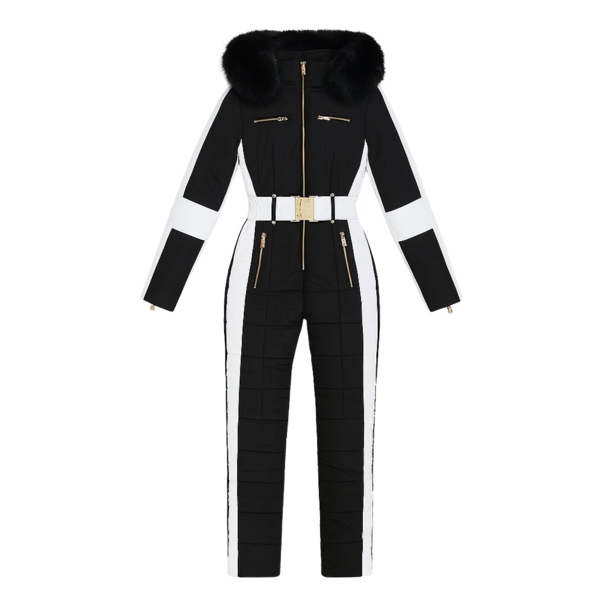 Dolly Women's One-Piece Ski Suit | Waterproof Insulated Snow Suit for Women | Retro Ski Jumpsuit for the Slopes