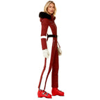 Dolly Women's One-Piece Ski Suit | Waterproof Insulated Snow Suit for Women | Retro Ski Jumpsuit for the Slopes