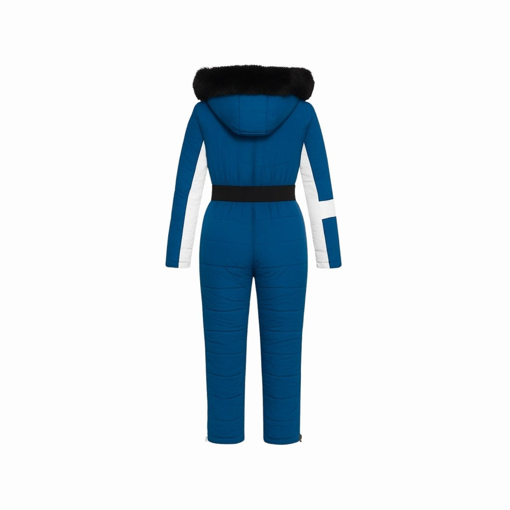 Dolly Women's One-Piece Ski Suit | Waterproof Insulated Snow Suit for Women | Retro Ski Jumpsuit for the Slopes