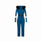 Dolly Women's One-Piece Ski Suit | Waterproof Insulated Snow Suit for Women | Retro Ski Jumpsuit for the Slopes