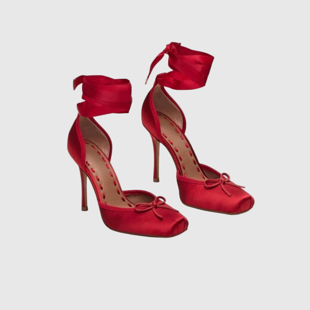 Aubrielle Women's Stiletto Heels | Elegant Pointed Toe High Heel Shoes for Women | Evening & Party Occasion Footwear