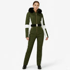 Dolly Women's One-Piece Ski Suit | Waterproof Insulated Snow Suit for Women | Retro Ski Jumpsuit for the Slopes