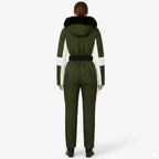Dolly Women's One-Piece Ski Suit | Waterproof Insulated Snow Suit for Women | Retro Ski Jumpsuit for the Slopes