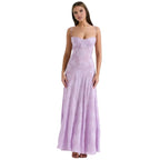 Enchanted | Women’s Summer Maxi Dress – Elegant Floral Long Dress | Evening & Casual Wear
