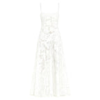 Enchanted Women's Cotton Maxi Dress | Flowy Relaxed Fit | Casual, Work & Evening