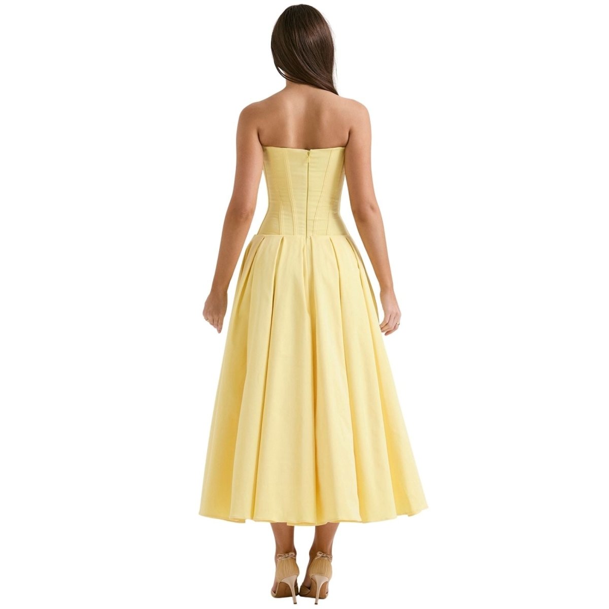 Laarni | Women’s Floral Midi Dress – Lightweight Summer Dress | Casual & Elegant