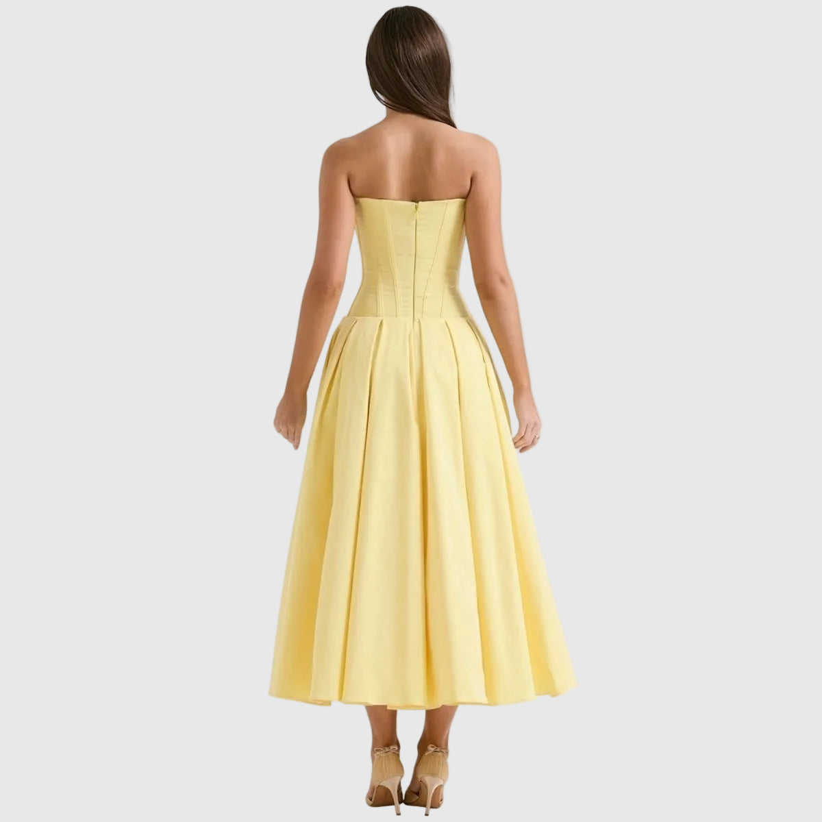 Laarni Women's Cotton Maxi Dress | Flowy Relaxed Fit | Casual, Work & Evening