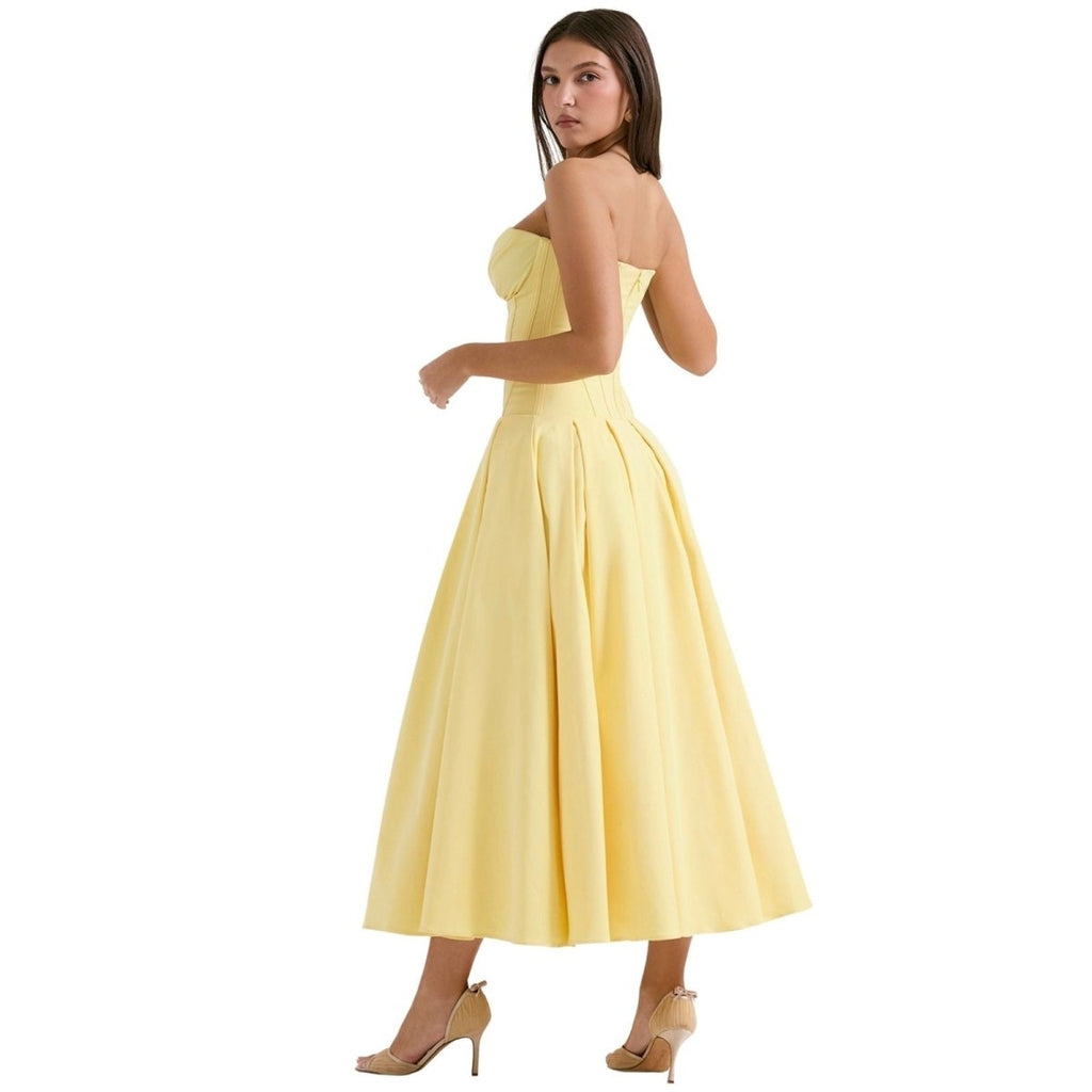Laarni | Women’s Floral Midi Dress – Lightweight Summer Dress | Casual & Elegant