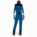 Dolly Women's One-Piece Ski Suit | Waterproof Insulated Snow Suit for Women | Retro Ski Jumpsuit for the Slopes