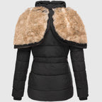 Tundra Women's Warm Winter Parka with Faux Fur Lining | Hooded Fur-Lined Mid-Length Winter Jacket for Women
