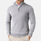 Men’s Slim-Fit Sweater Quarter-Zip