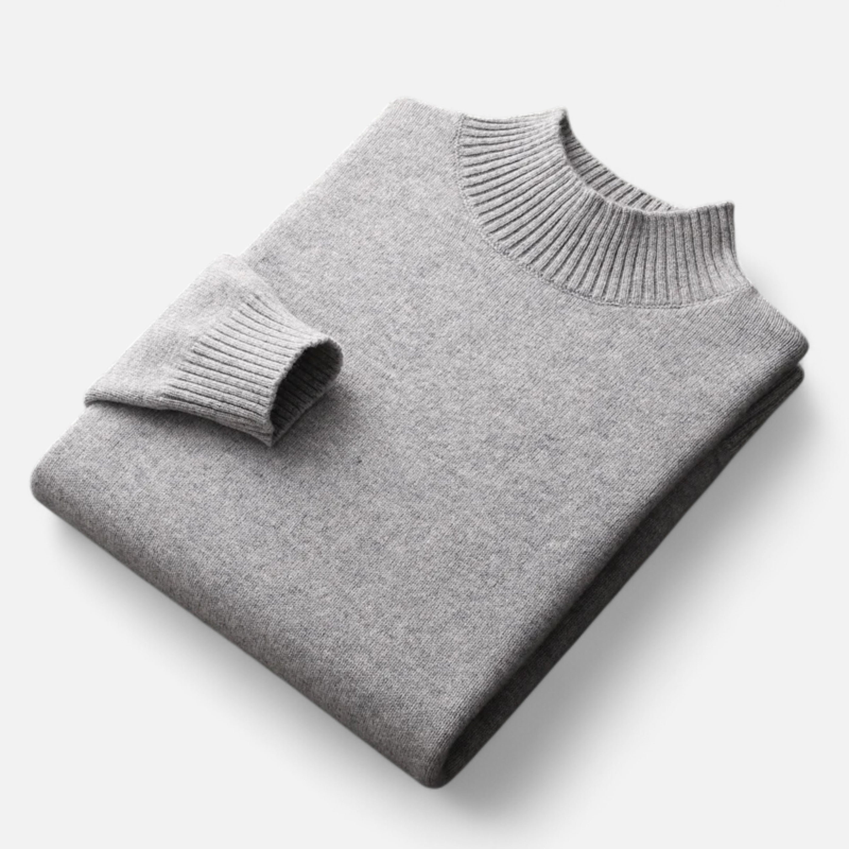 Men’s Pure Wool Turtleneck Sweater