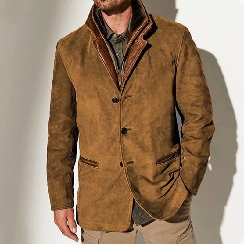 Benjamin Men's Vintage Harrington Jacket | Retro Mod Blouson Jacket for Men | Classic Casual Everyday Streetwear Outerwear