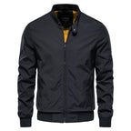 Martin Men's Zip-Up Track Jacket | Lightweight Nylon Leisure Jacket for Men | Casual Streetwear & Athletic Outerwear