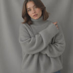 Sydney Pull Woman Turtleneck Oversize in Cashmere – Soft, Warm & Elegant