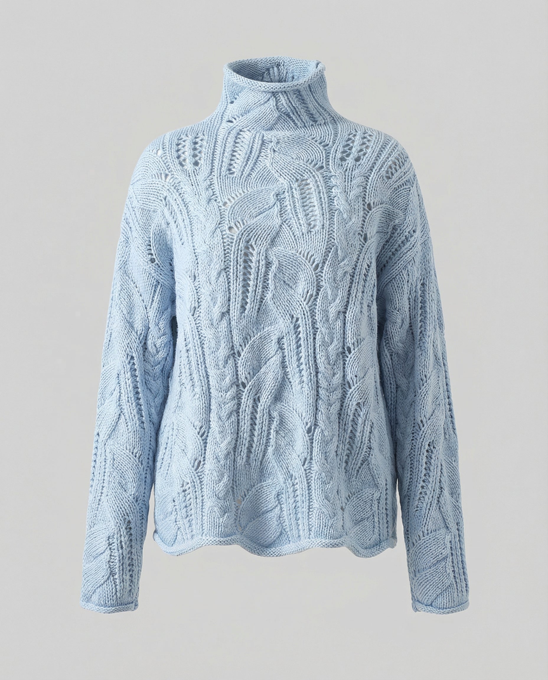 Lusa Women’s Luxury Cashmere Sweater with Minimalist Design & Soft Warmth