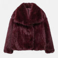 Women’s Plush Faux Fur Winter Coat