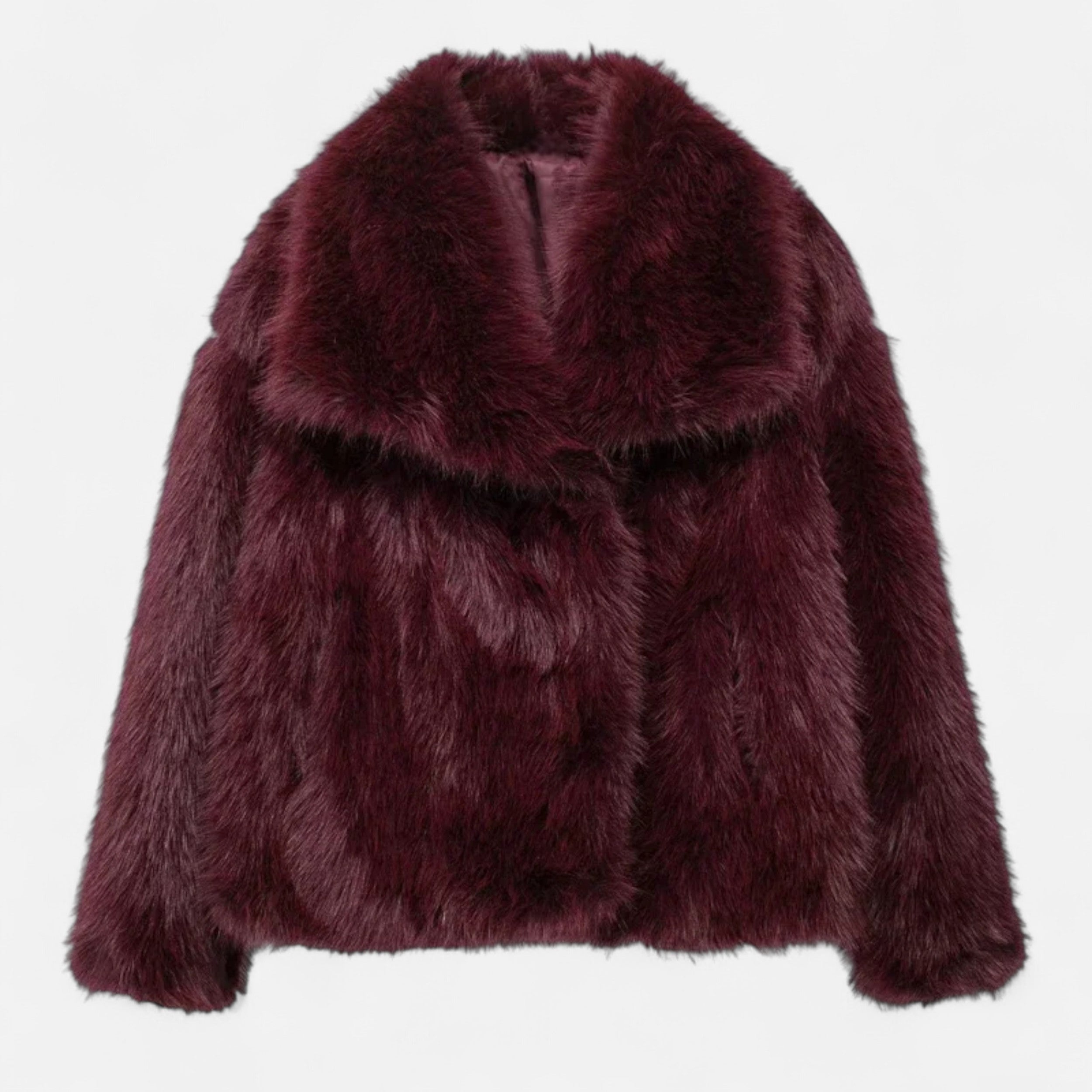 Women’s Plush Faux Fur Winter Coat