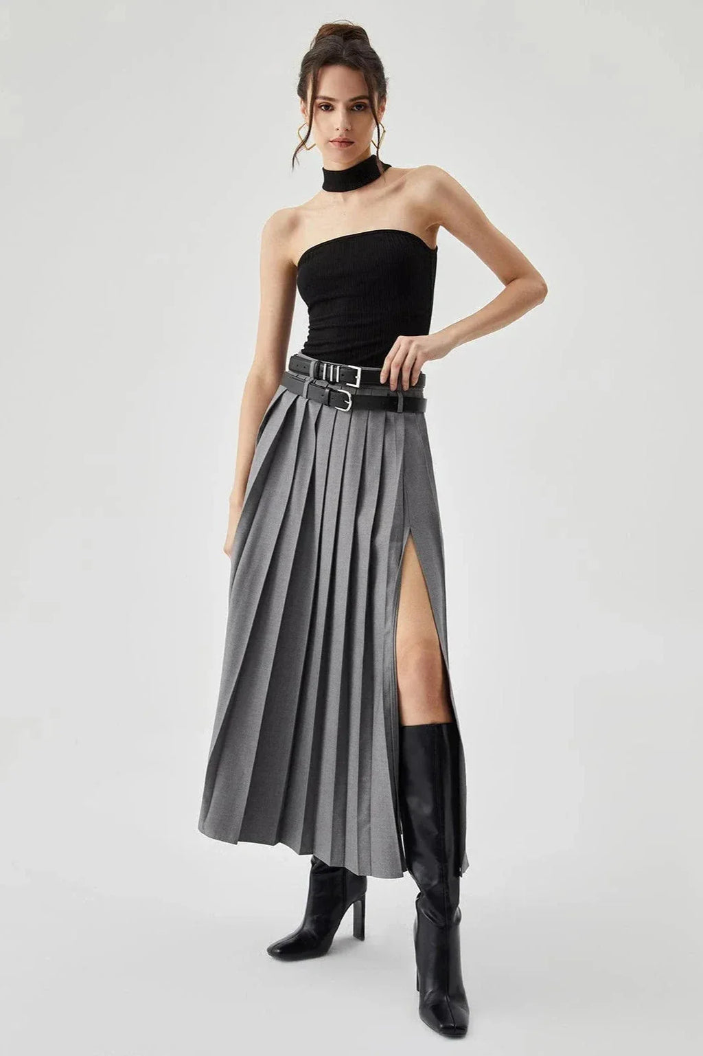 Caitlin Women's Maxi Skirt | Elegant Flowing Floor-Length Skirt for Women | Casual & Smart Everyday Style