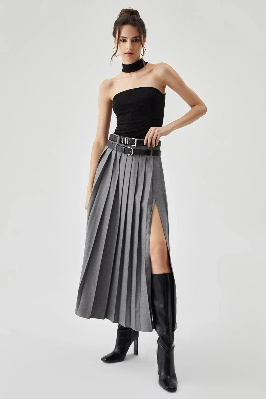 Caitlin Women's Maxi Skirt | Elegant Flowing Floor-Length Skirt for Women | Casual & Smart Everyday Style