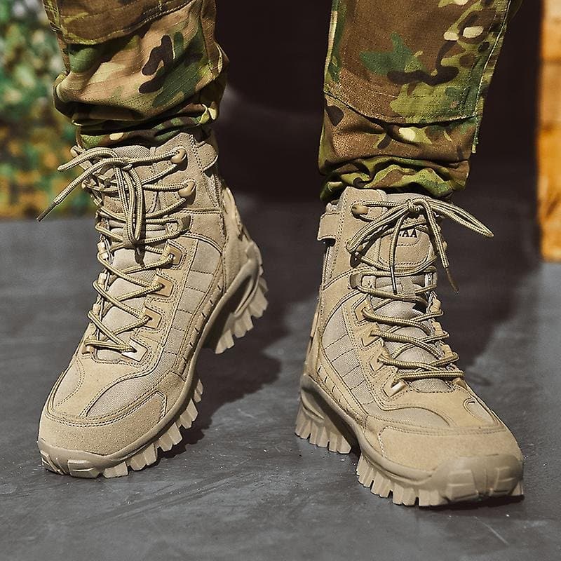 Foreman Men's Waterproof Work Boots | Outdoor Safety Boots with Grip & All-Day Comfort