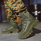 Foreman Men's Waterproof Work Boots | Outdoor Safety Boots with Grip & All-Day Comfort