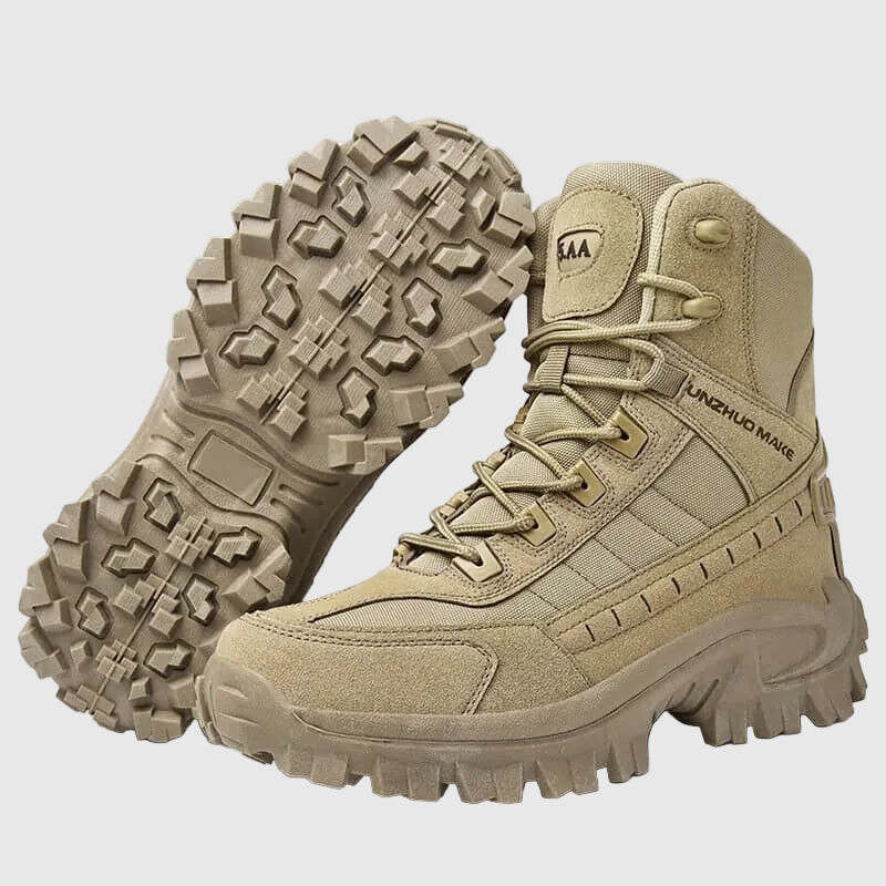 Foreman Men's Waterproof Work Boots | Outdoor Safety Boots with Grip & All-Day Comfort