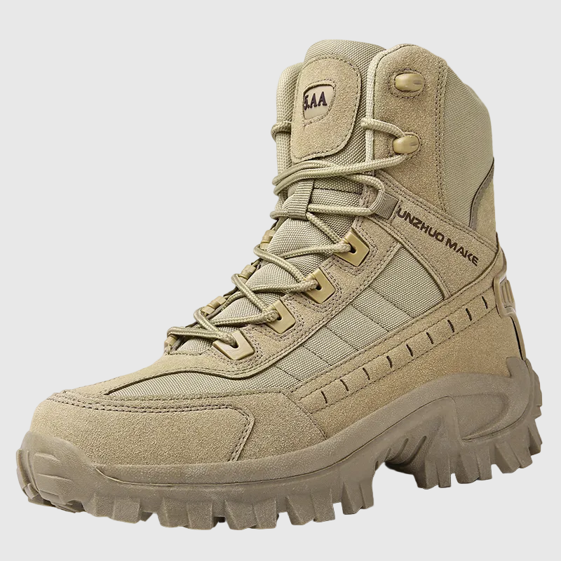 Foreman Men's Waterproof Work Boots | Outdoor Safety Boots with Grip & All-Day Comfort