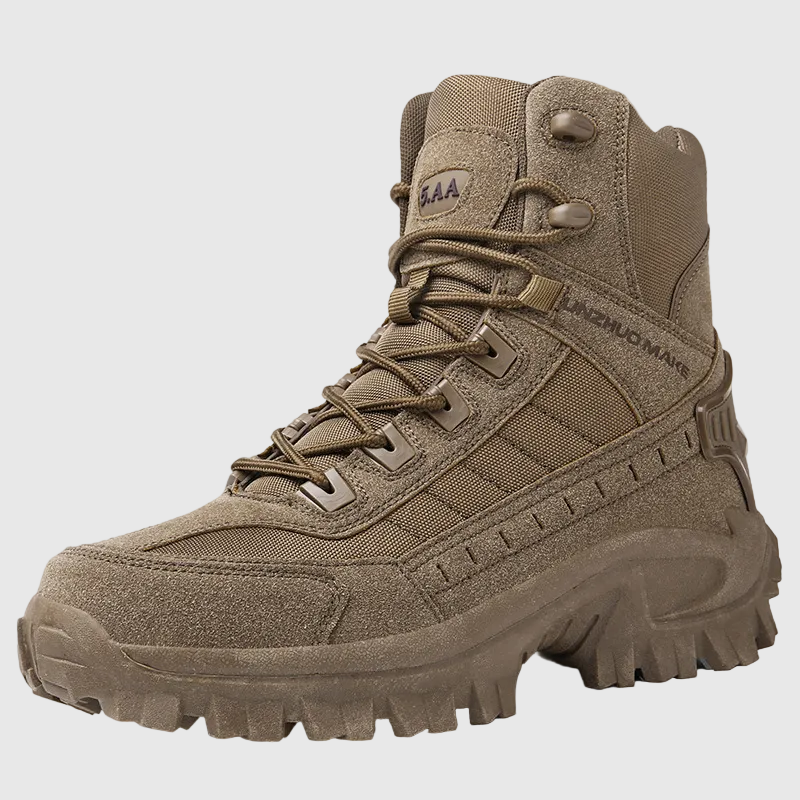 Foreman Men's Waterproof Work Boots | Outdoor Safety Boots with Grip & All-Day Comfort