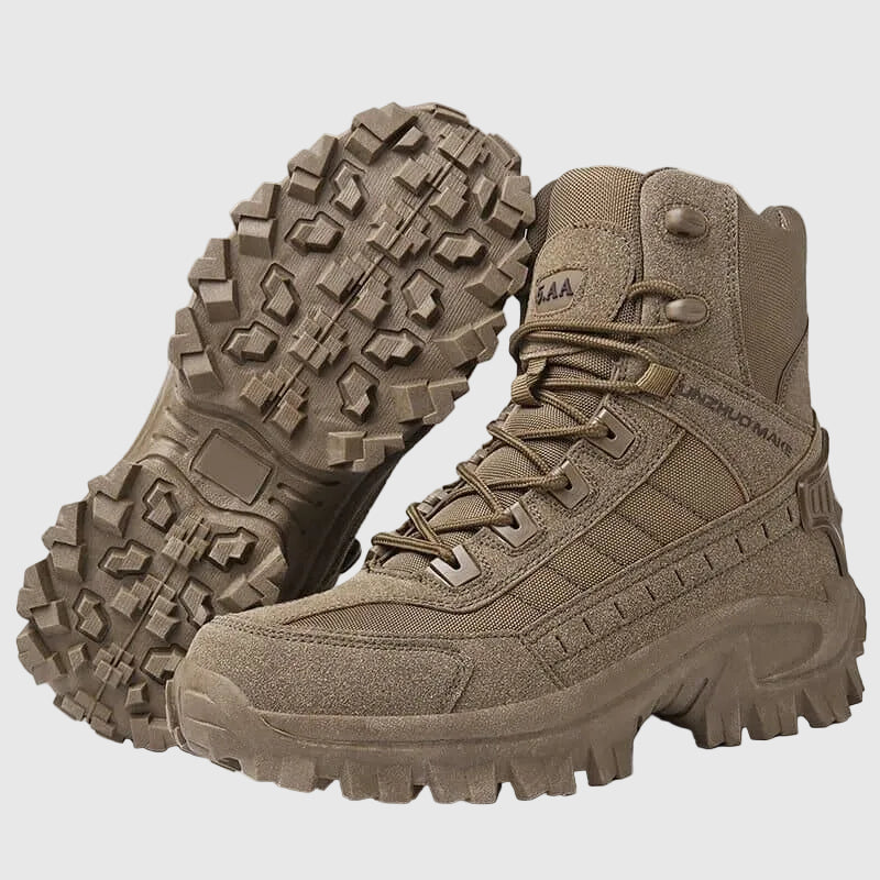 Foreman Men's Waterproof Work Boots | Outdoor Safety Boots with Grip & All-Day Comfort