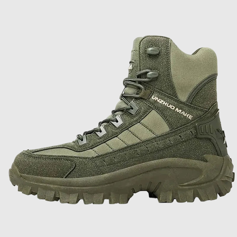 Foreman Men's Waterproof Work Boots | Outdoor Safety Boots with Grip & All-Day Comfort