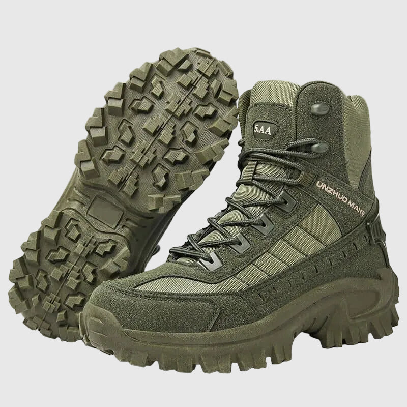 Foreman Men's Waterproof Work Boots | Outdoor Safety Boots with Grip & All-Day Comfort