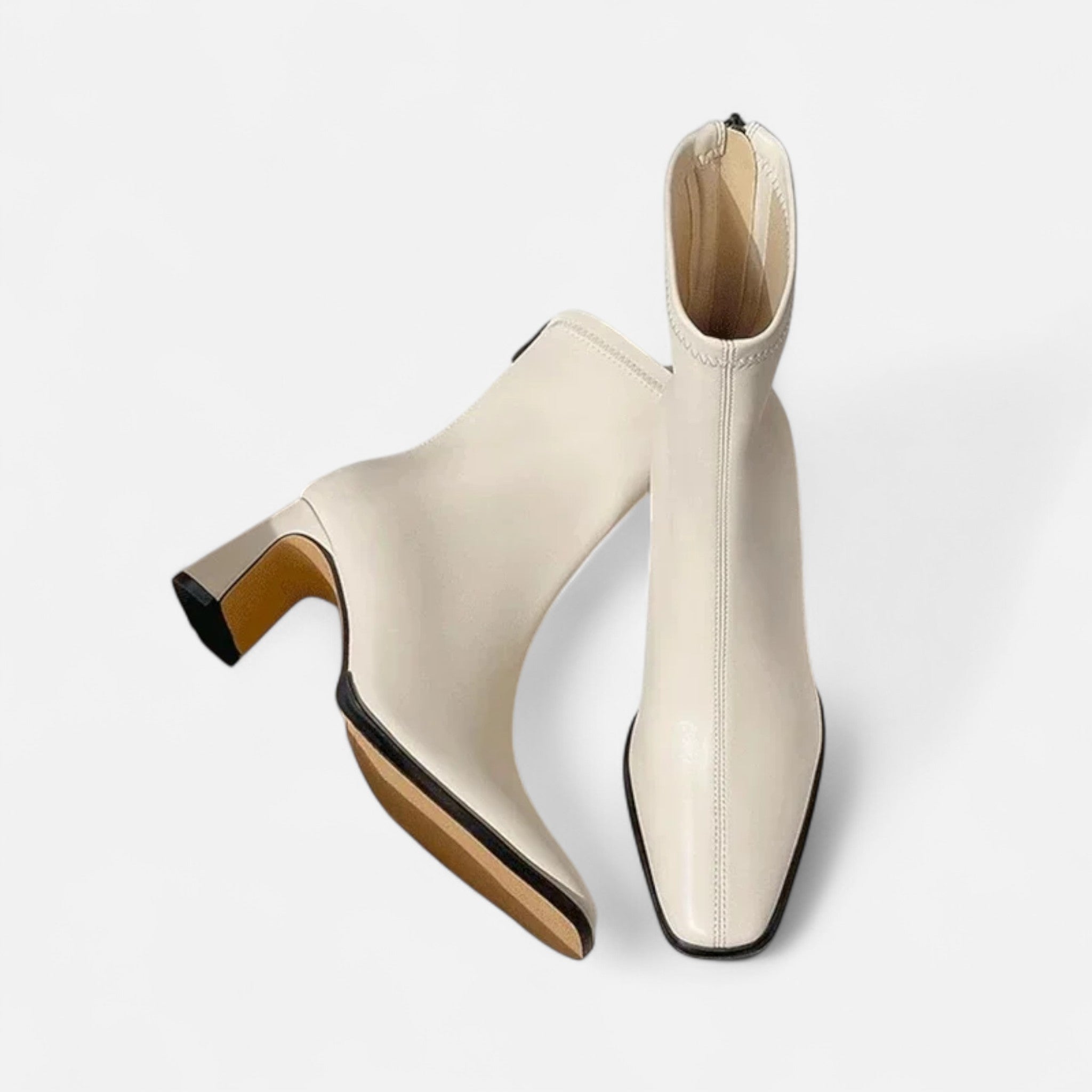 Women’s Vintage Square-Toe Ankle Boots