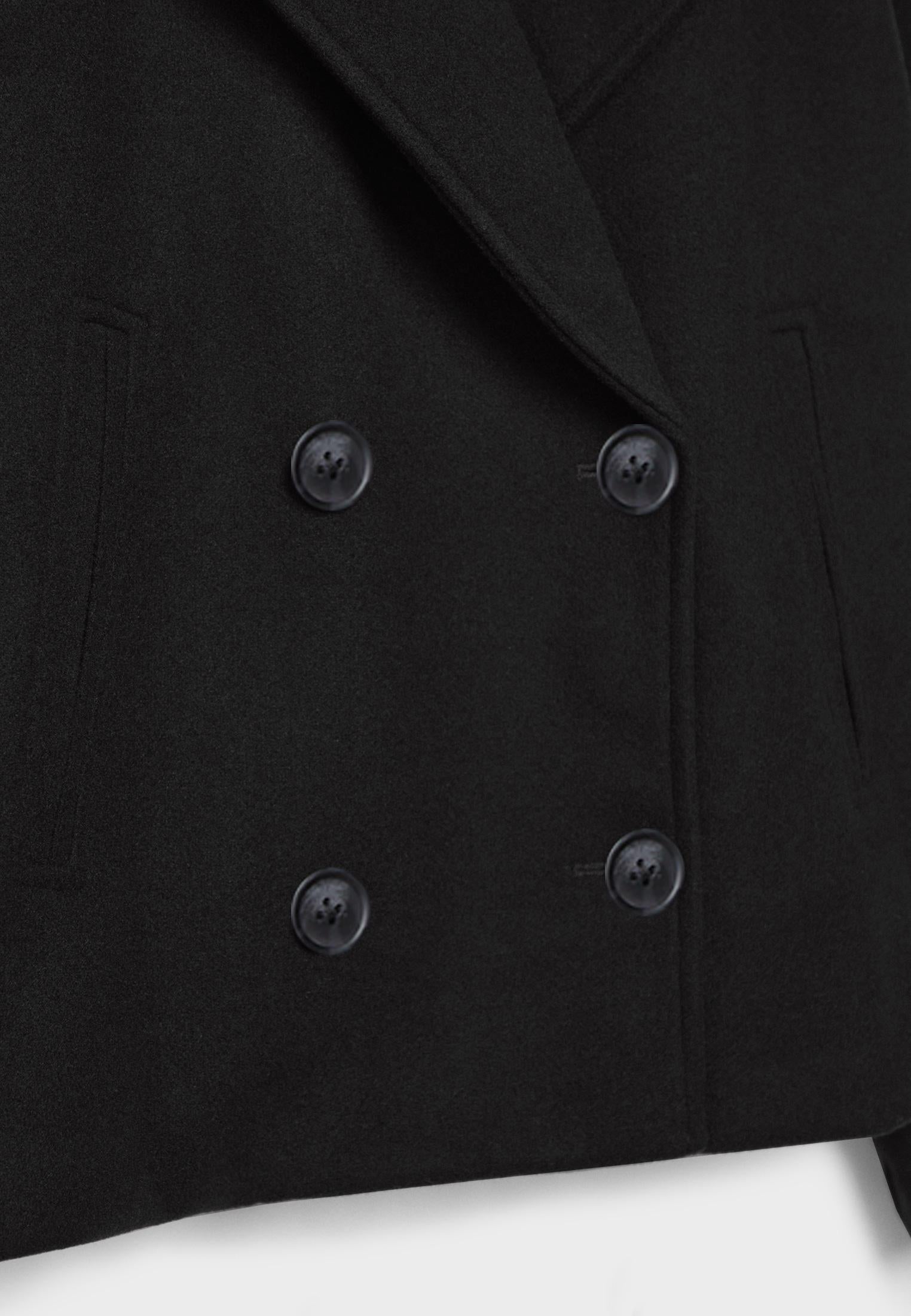 Sophie Women's Elegant Short Tailored Coat | Classic Cropped Everyday Coat for Women